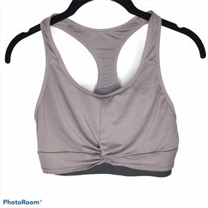 Champion Front Twist‎ Racerback Sports Bra Size Med
